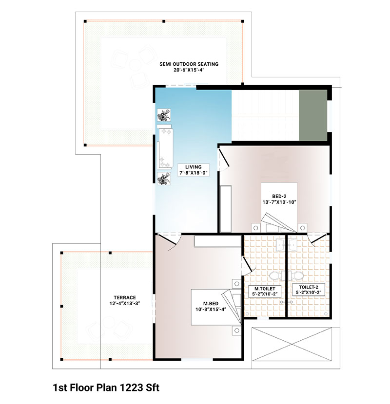 1st floor plan
