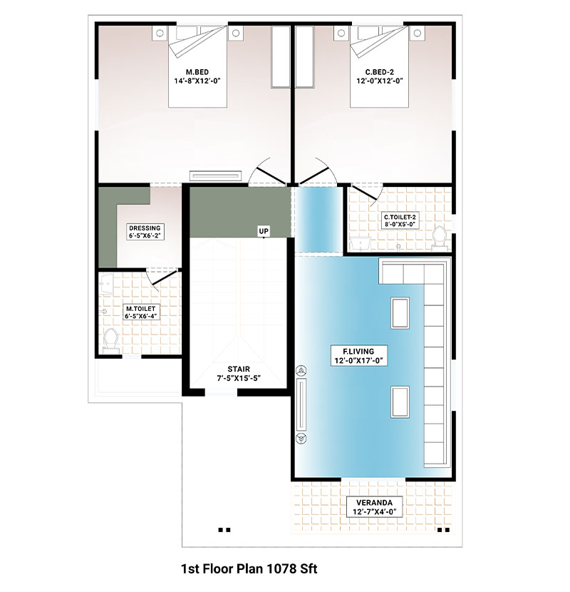 1st floor plan