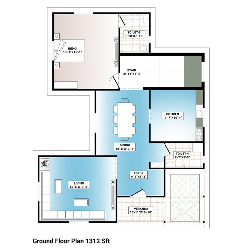 ground floor plan